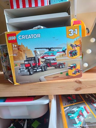 Lego Creator 31146 Camión y Helicóptero