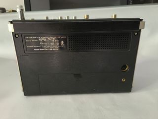 Radio Gold Star Plata impecable