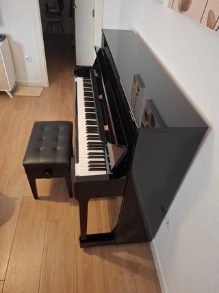 Piano Vertical Kawai Negro Brillante