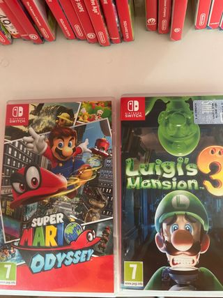 Mario odyssey+luigi mansion 3