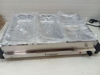 Calentador buffet acero 300W - Beper