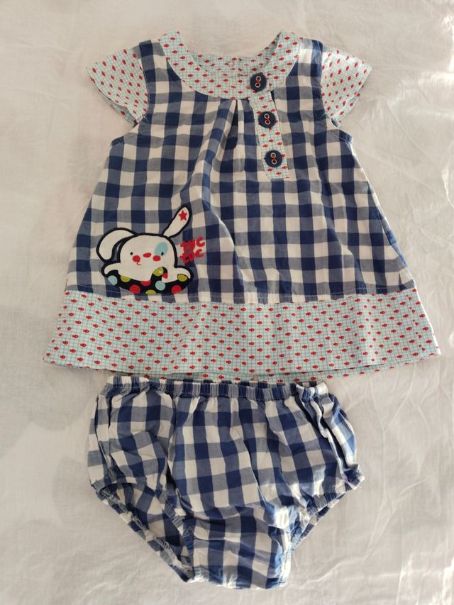 Lote de ropa variada bebé niña