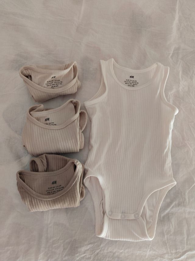 Lote de ropa variada bebé niña