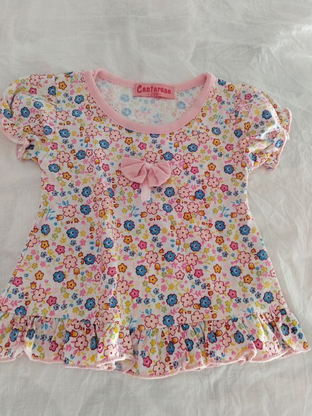 Lote de ropa variada bebé niña