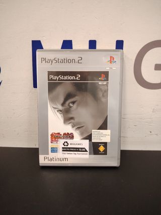 PS2 Tekken Tag Tournament Platinum