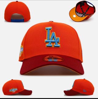 Gorra New Era LA Naranja y Roja