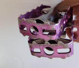 Pedales Morados Bicicleta Montaña Años 90