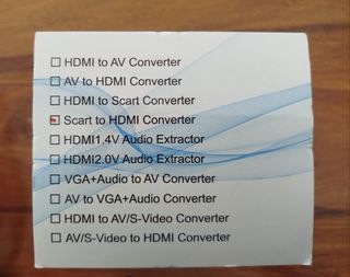 Convertidor HD Video/Audio HDMI