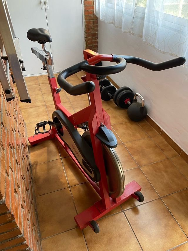 Bicicleta Spinning Roja
