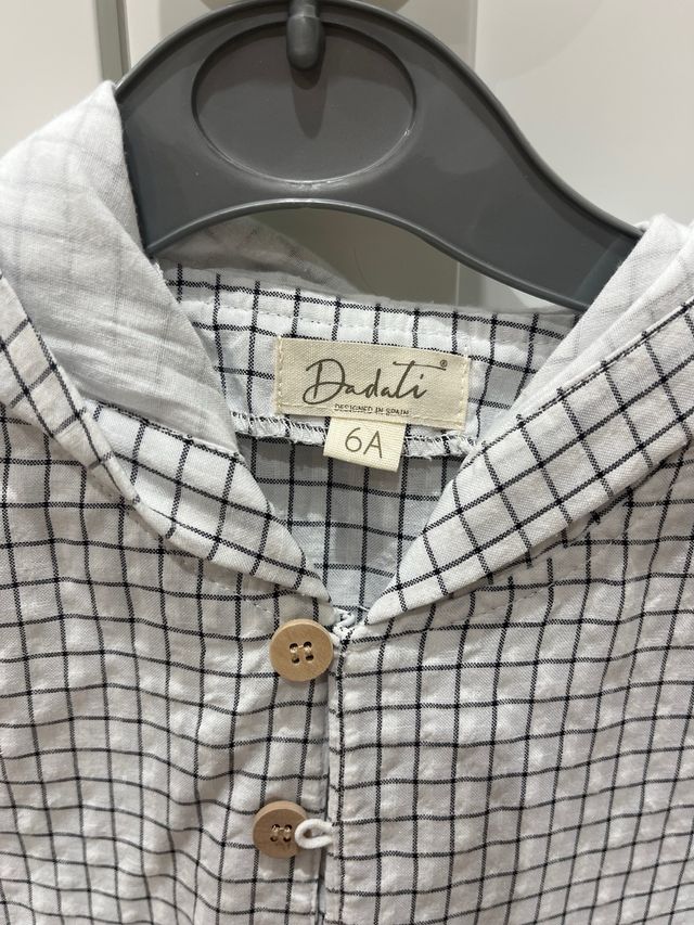 Camisa cuadros niño Dadati 6 años