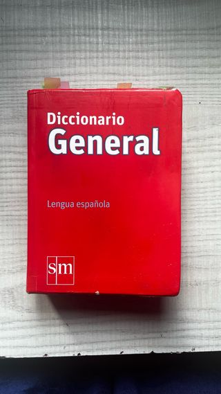 Diccionario GENERAL. Lengua española