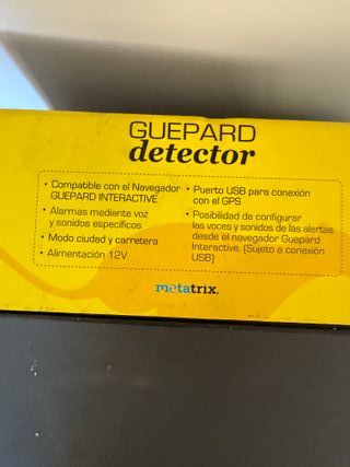 Detector de radares Guepard