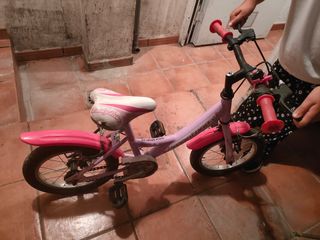 Bicicleta infantil rosa Montana