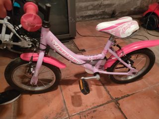 Bicicleta infantil rosa Montana