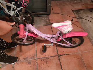 Bicicleta infantil rosa Montana