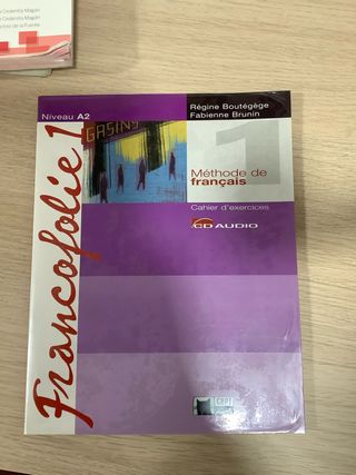 Libro francés, 1 Bachillerato.