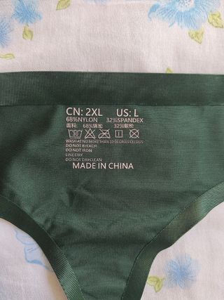 Bóxer para hombre Talla L Verde 