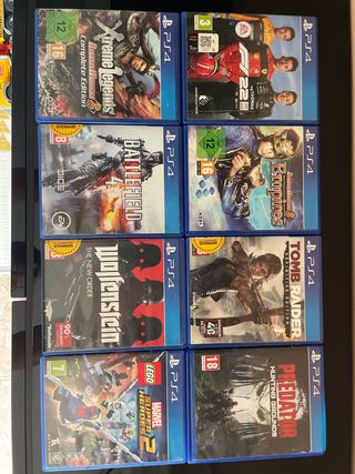 PS4 Juegos: Lote 8 Títulos