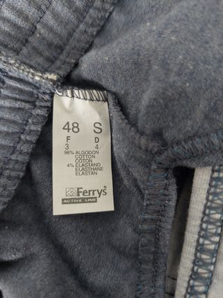 Slip Ferrys Caballero Talla 48 Azul/Gris