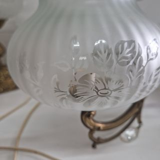 Conjunto Lámpara Techo y de mesita .