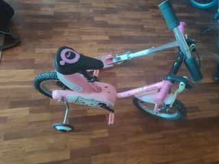Bicicleta infantil rosa Btwin