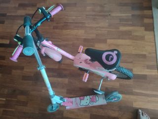 Bicicleta infantil rosa Btwin