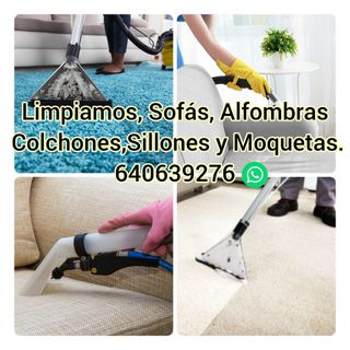 Limpieza de colchones, sofás, alfombras