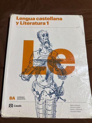 Lengua castellana y Literatura 1BA 2019