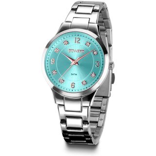 Reloj Duward Mujer Plata y Blanco
