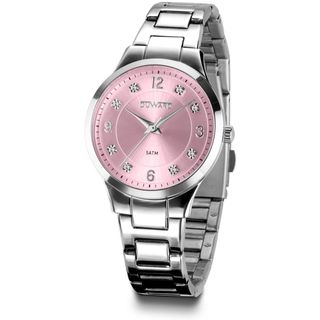 Reloj Duward Mujer Plata y Blanco