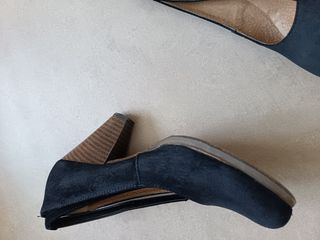 Zapatos Chamby Piel Negros ANTE