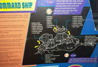 Modellino Astronave vintage toy 1996 Space Striker