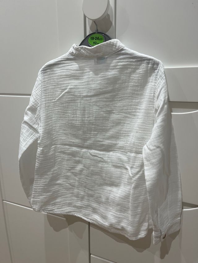 Camisa blanca niño 7 años