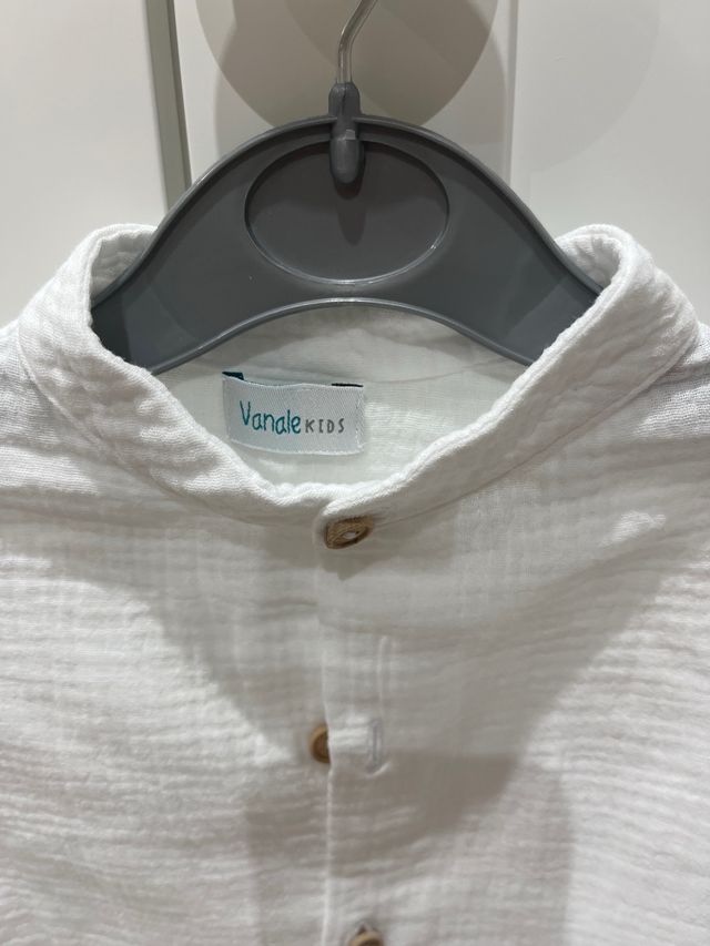Camisa blanca niño 7 años