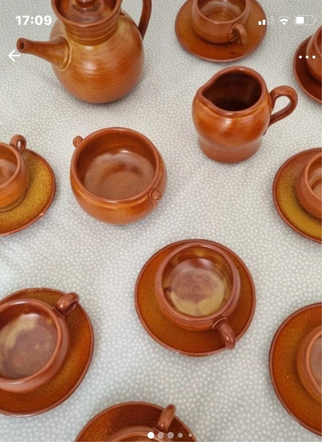 Juego de café 19 piezas