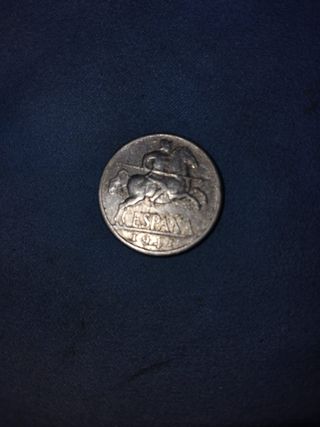 Moneda 10 céntimos España 1941