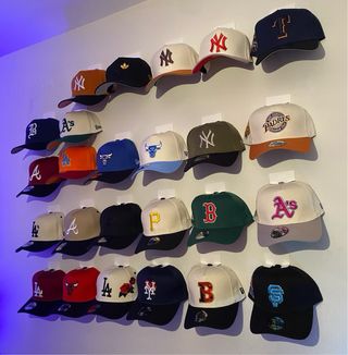 Gorra New Era Beige y Negra LA