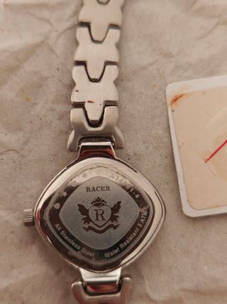 Reloj Racer Plateado y Blanco