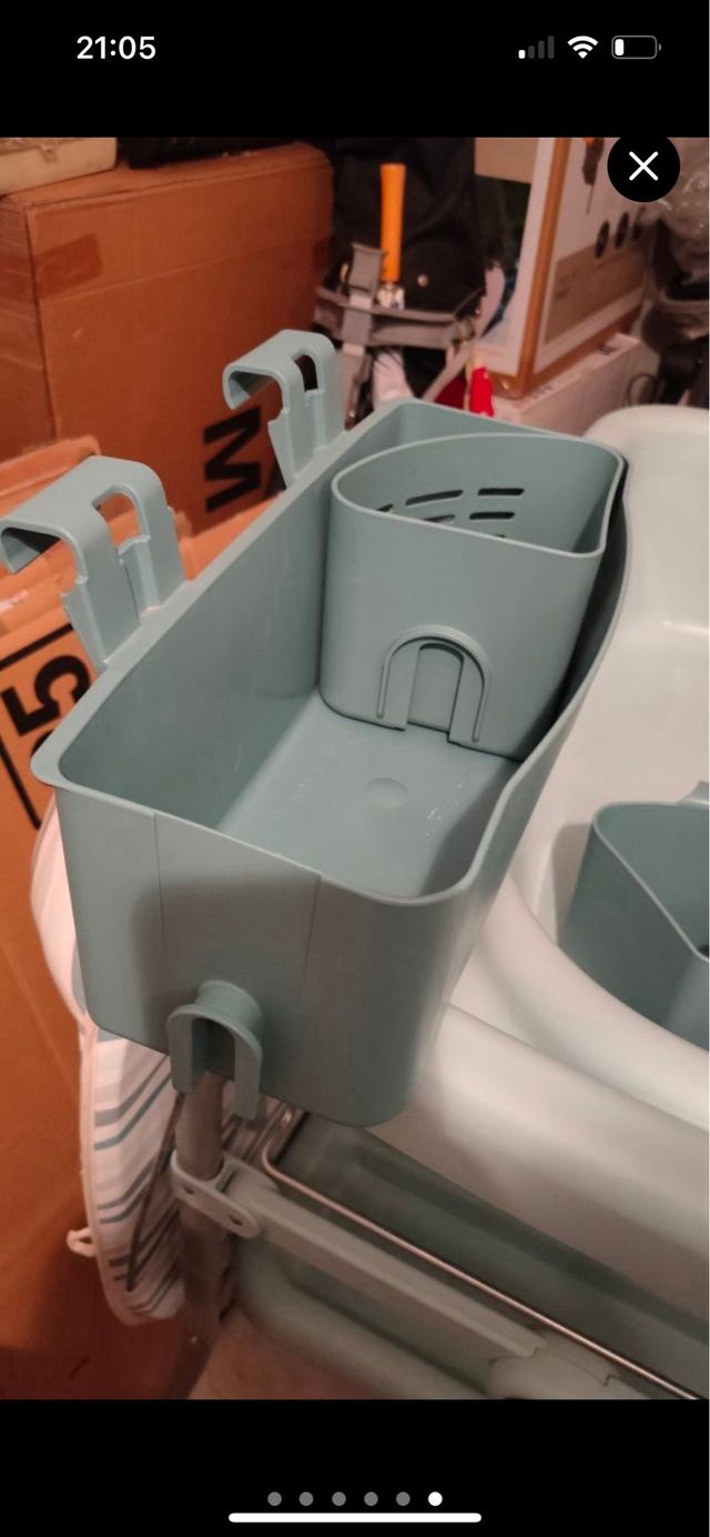 Cambiador de bebé plegable