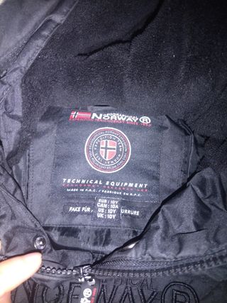 Chaqueta Norway Negra original de la tienda 
