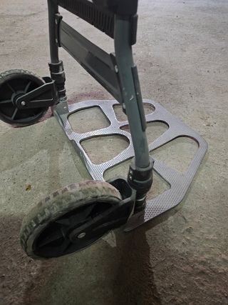 Carretilla transportadora plegable