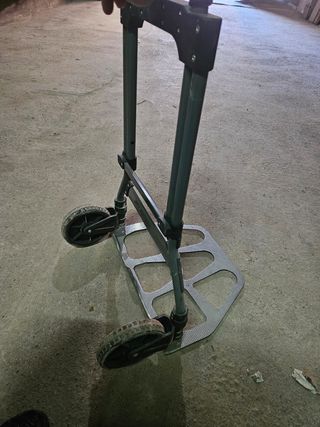 Carretilla transportadora plegable