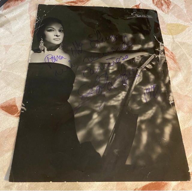 Fotografía Firmada Lola Flores 1972
