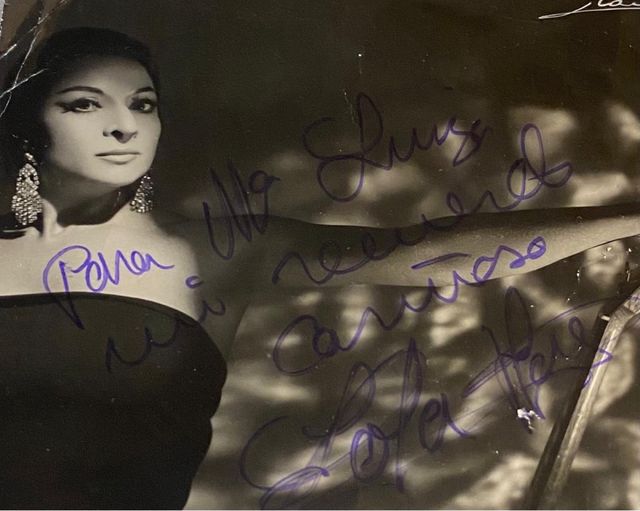 Fotografía Firmada Lola Flores 1972