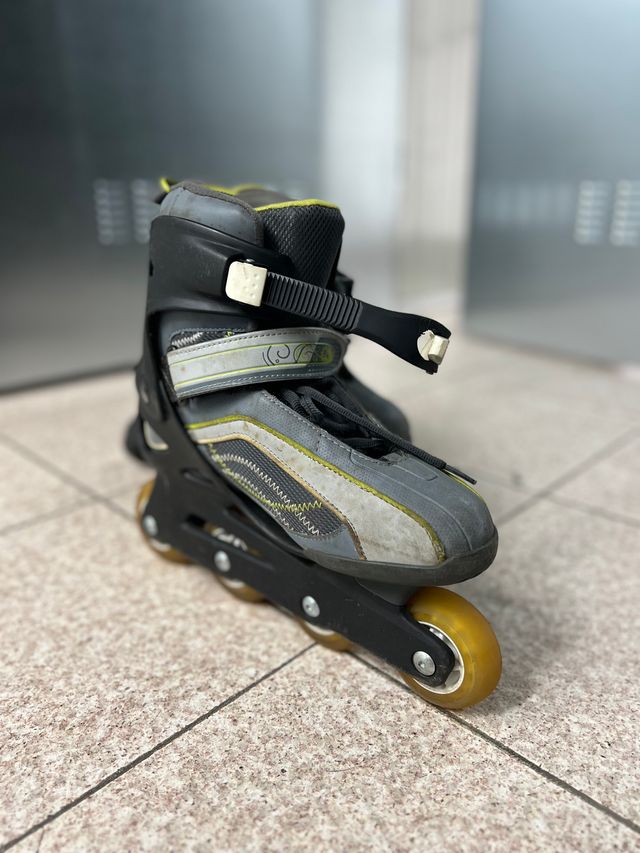 Patines en línea ajustables adulto/juvenil