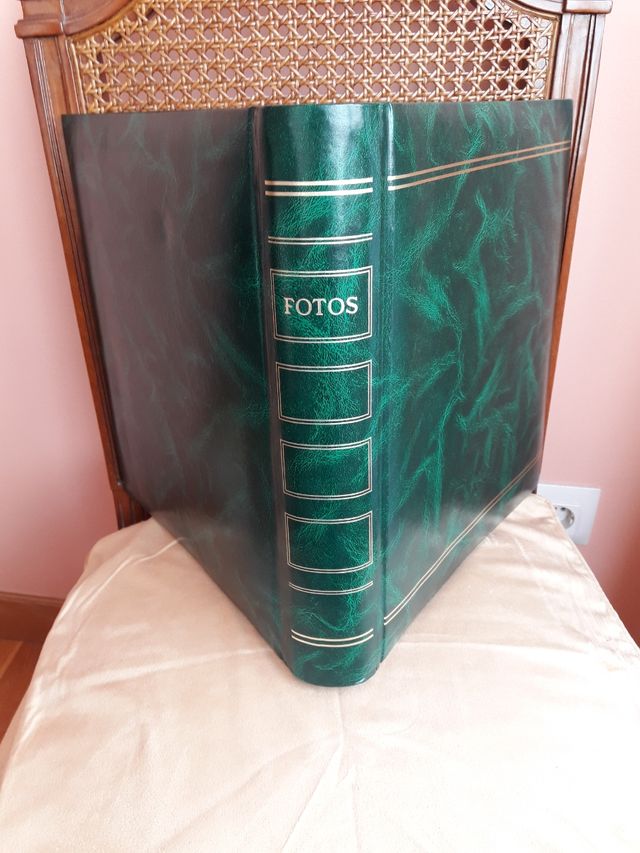 Álbum para fotos, de anillas.