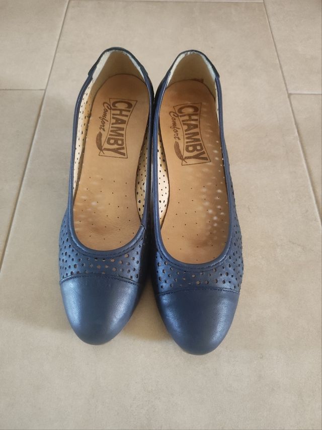 Zapatos de tacón Chamby azules