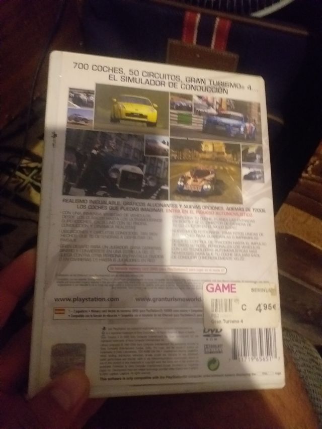 Juego Gran Turismo 4 PS2