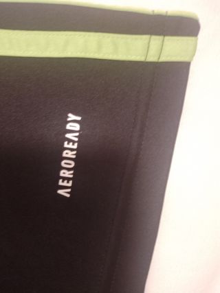 Camiseta Adidas Hombre Talla S Negra y Verde