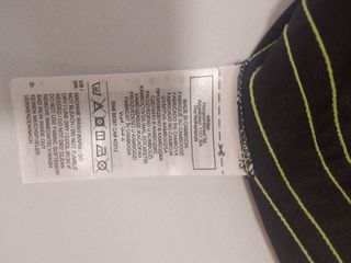 Camiseta Adidas Hombre Talla S Negra y Verde